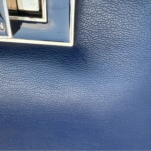 Steve Madden Blue Magenta Chain Crossbody Handbag - Picture 15 of 15